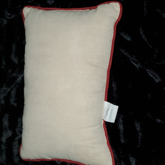 2 - MADISON PARK Jackson Blocks Faux Suede Accent Throw Pillows-Embroidered-EUC - Picture 4 of 16